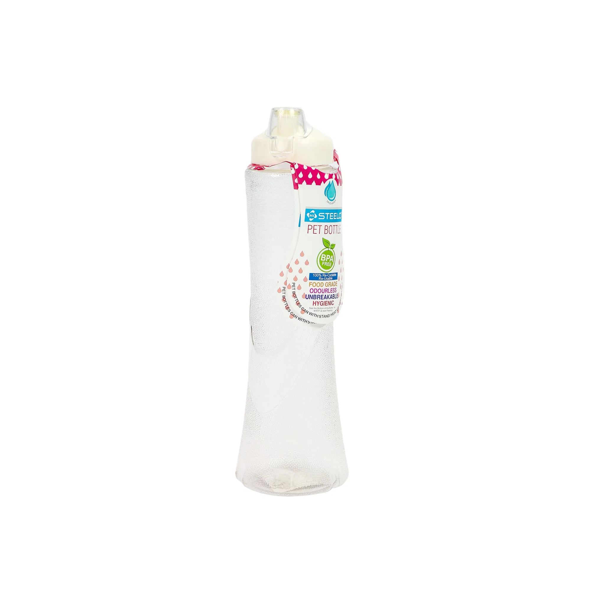 Sports Water Bottle 1000ml Steelo Sitara