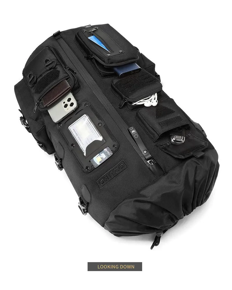 Techwear Oversized Bucket Backpack