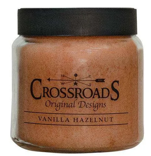 Vanilla Hazelnut Jar Candle, 16oz
